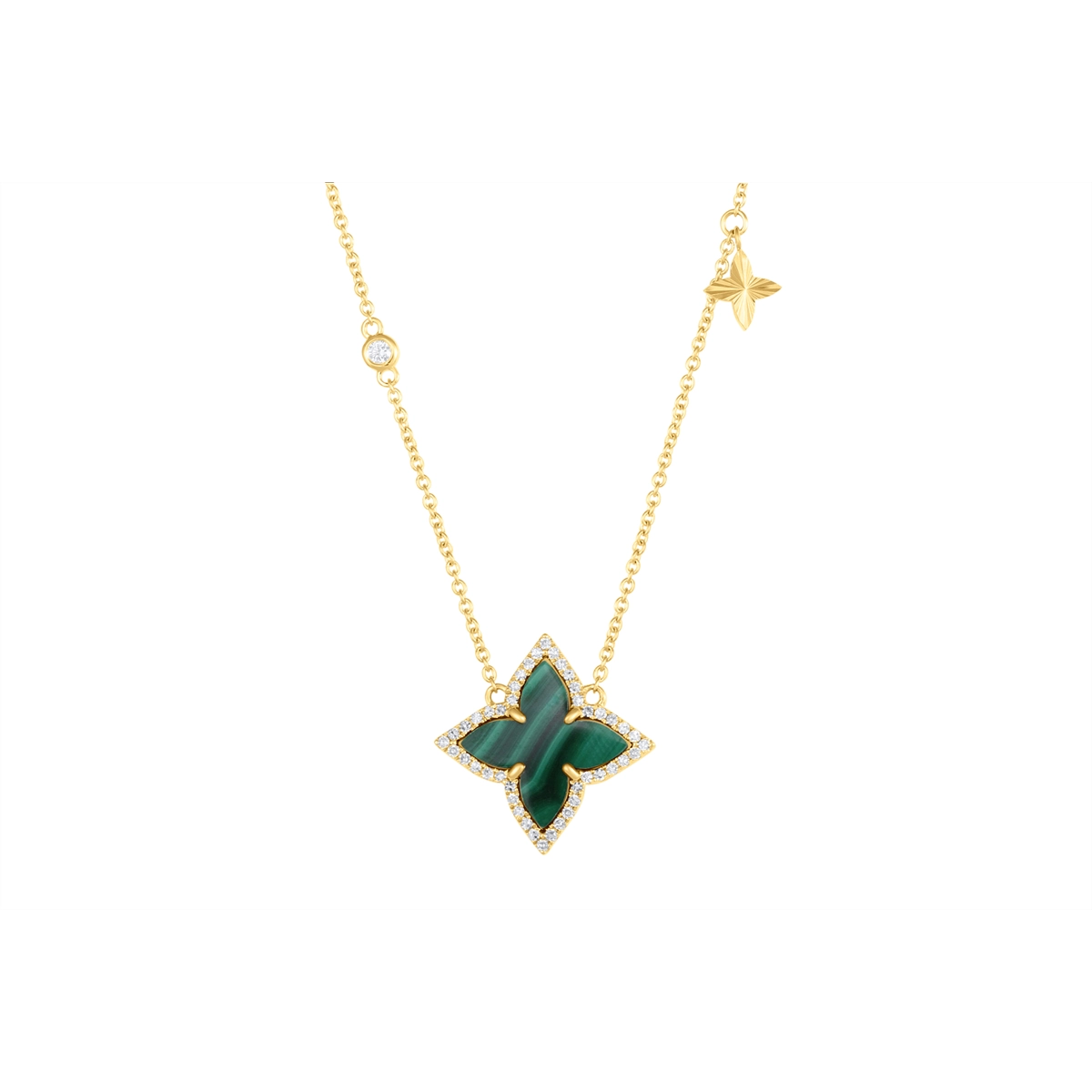 Necklaces Necklaces in Yellow Gold containing Other, Multi-gemstone, Diamond 462902