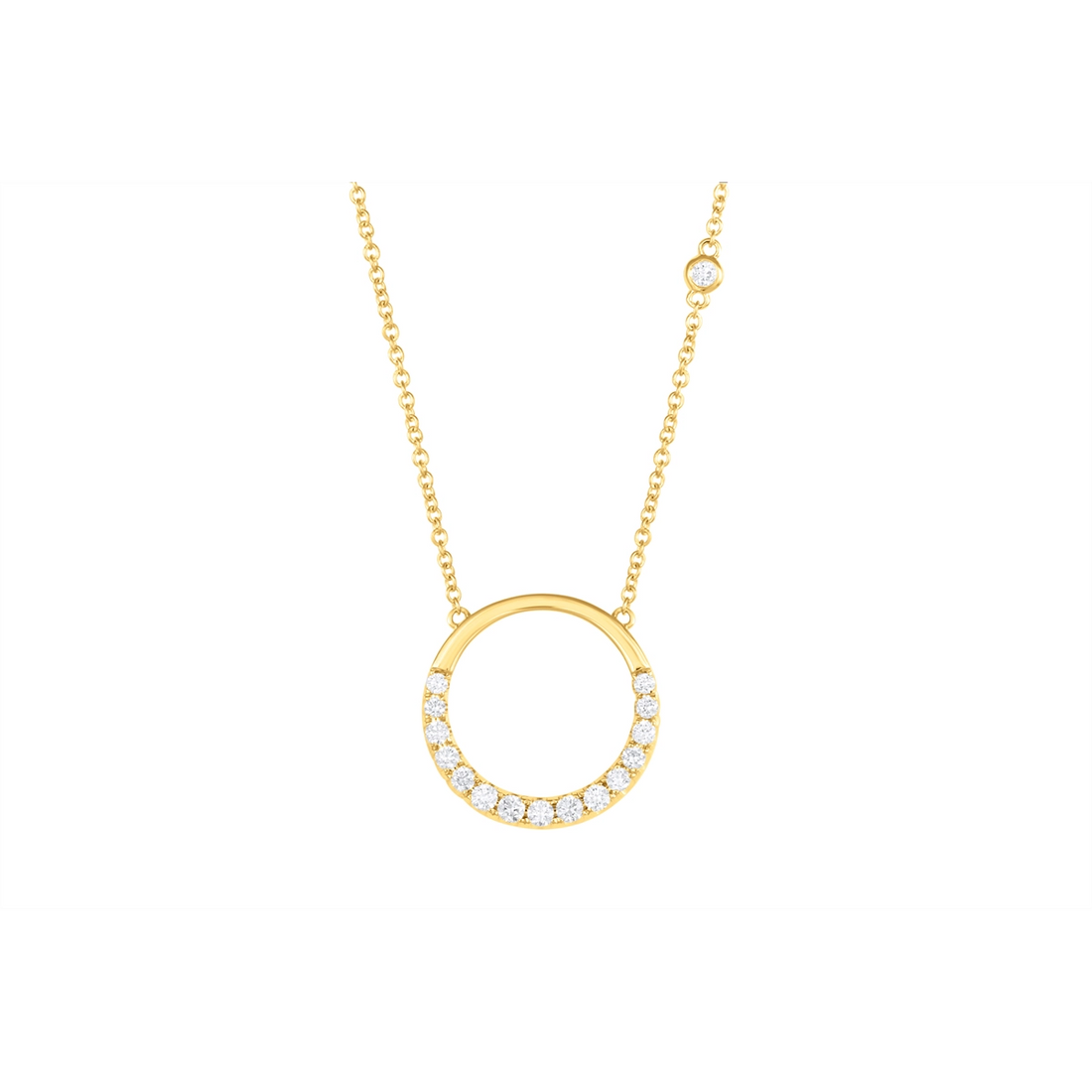 Necklaces Necklaces in Yellow Gold containing Diamond 462905