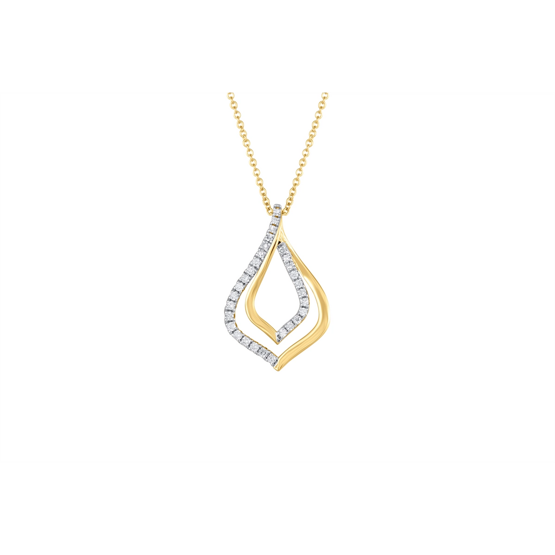Necklaces Necklaces in Mixed Metals containing Diamond 462912