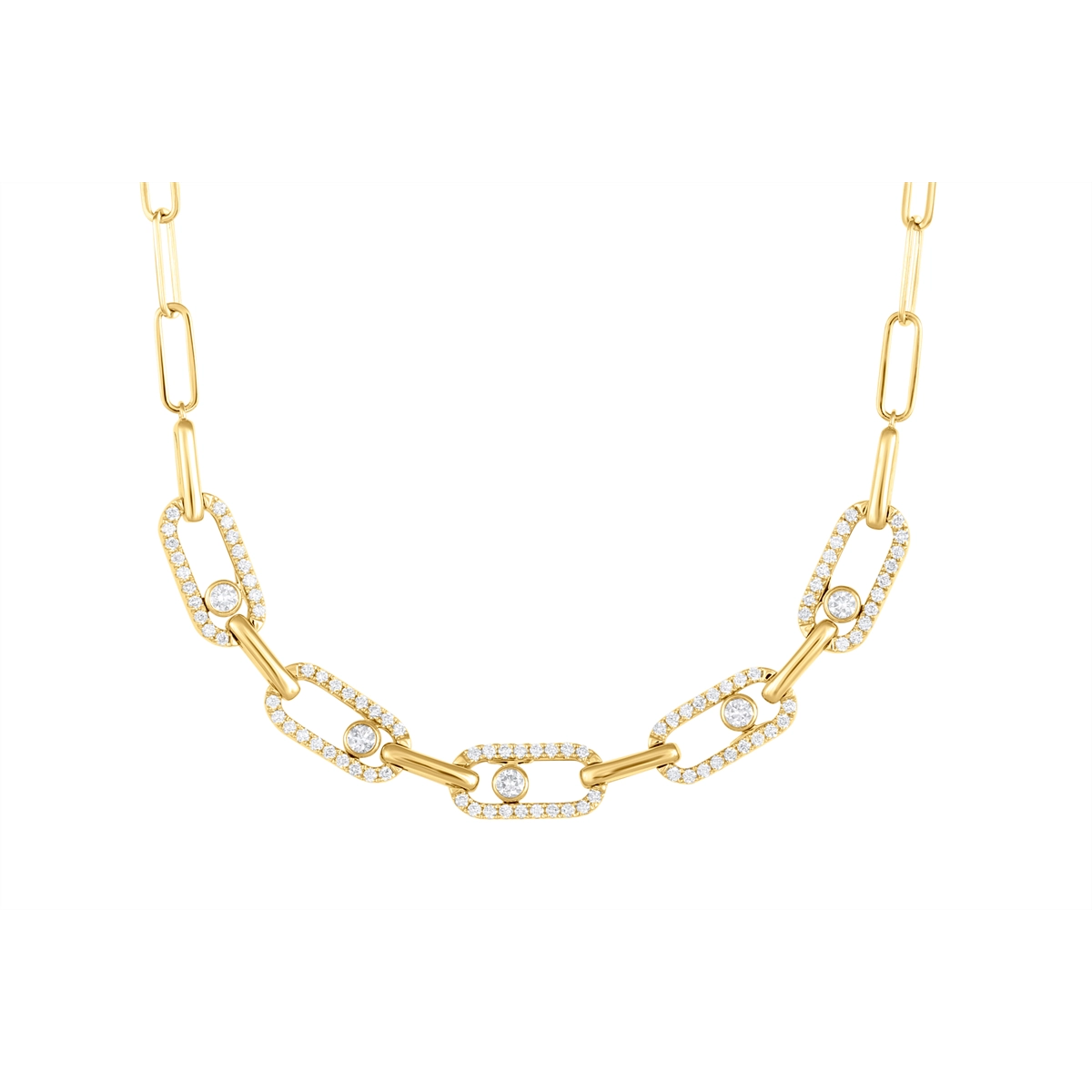 Necklaces Necklaces in Yellow Gold containing Diamond 462914