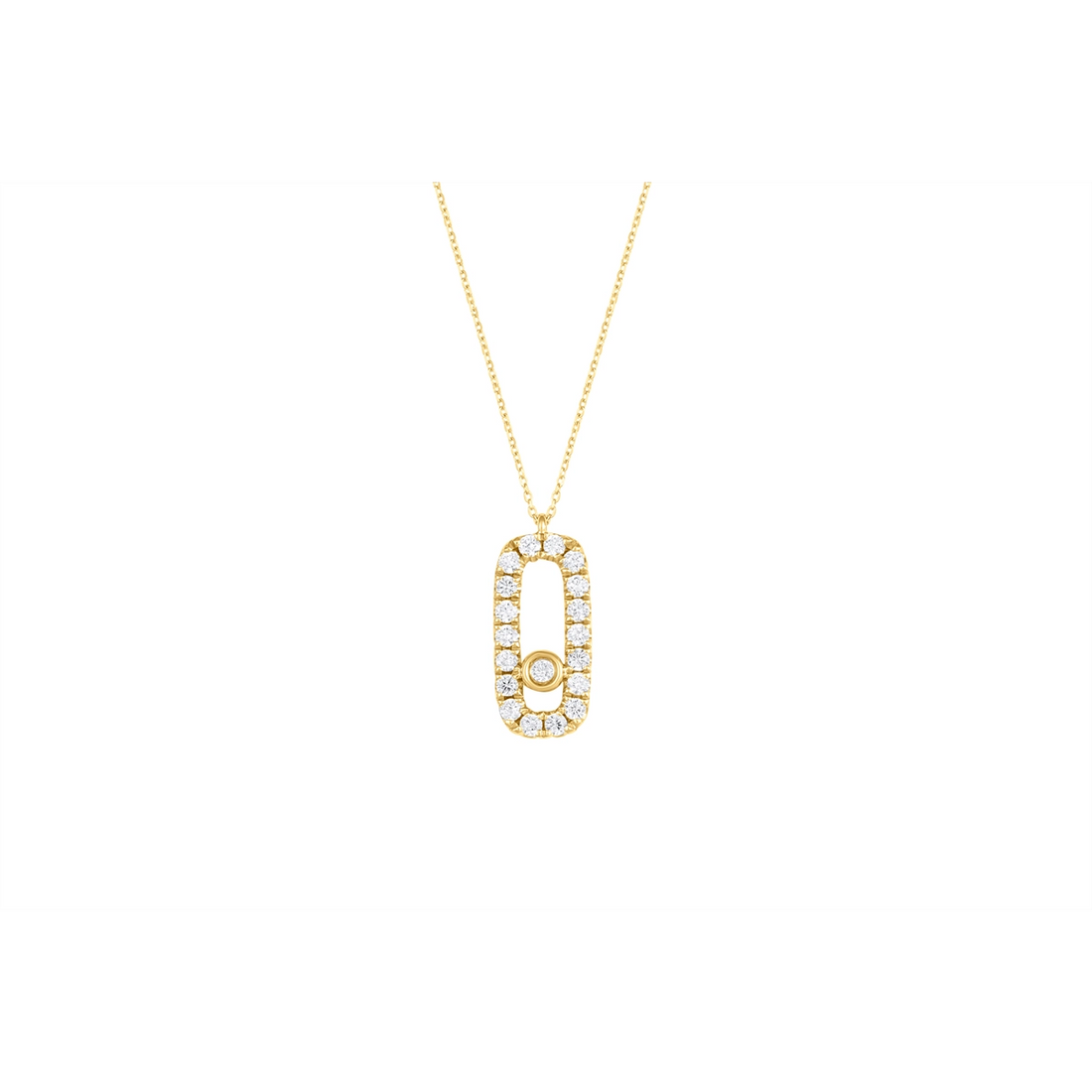 Necklaces Necklaces in Yellow Gold containing Diamond 462915
