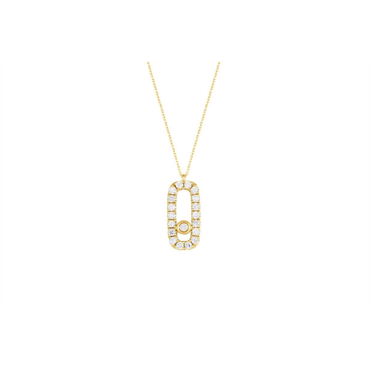 Necklaces Necklaces in Yellow Gold containing Diamond 462915
