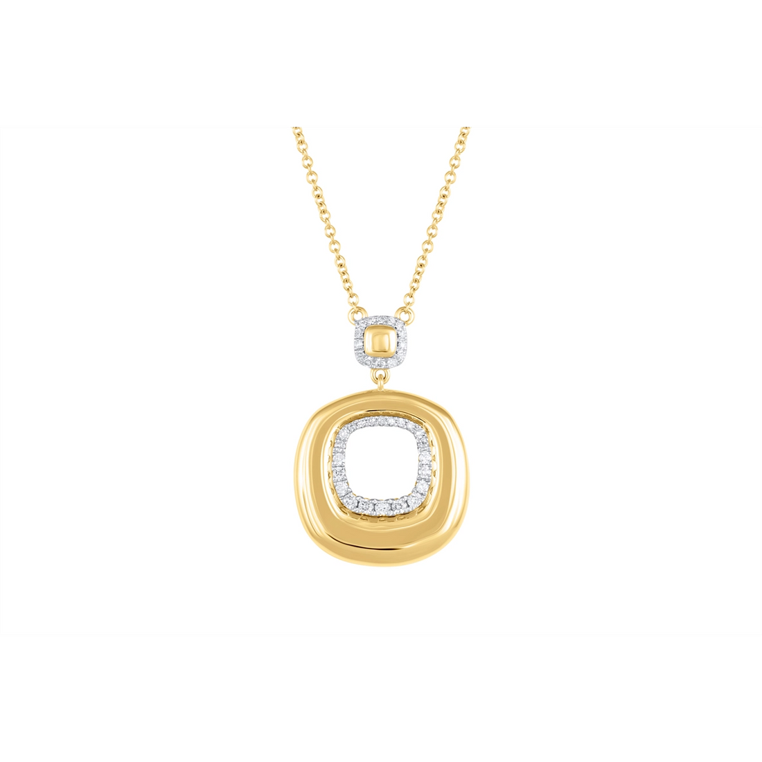Necklaces Necklaces in Mixed Metals containing Diamond 462922