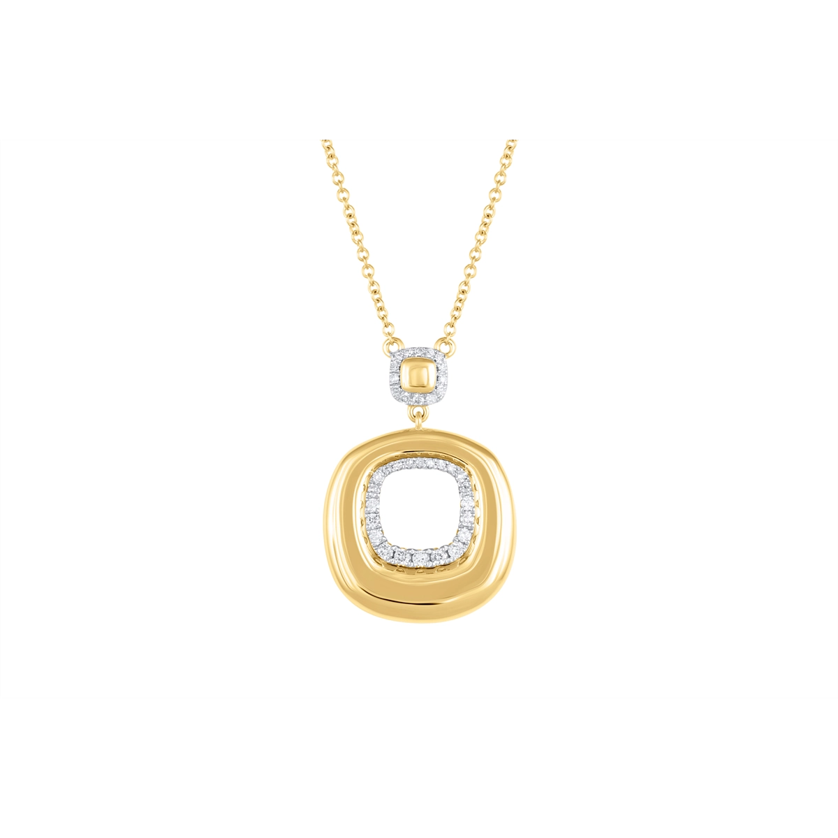 Necklaces Necklaces in Mixed Metals containing Diamond 462922