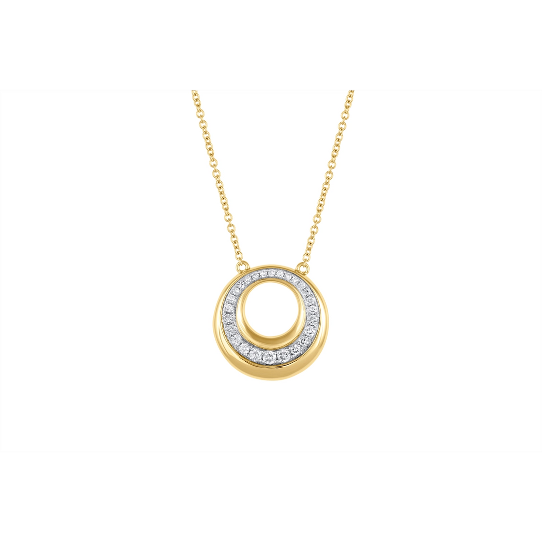 Necklaces Necklaces in Mixed Metals containing Diamond 462924
