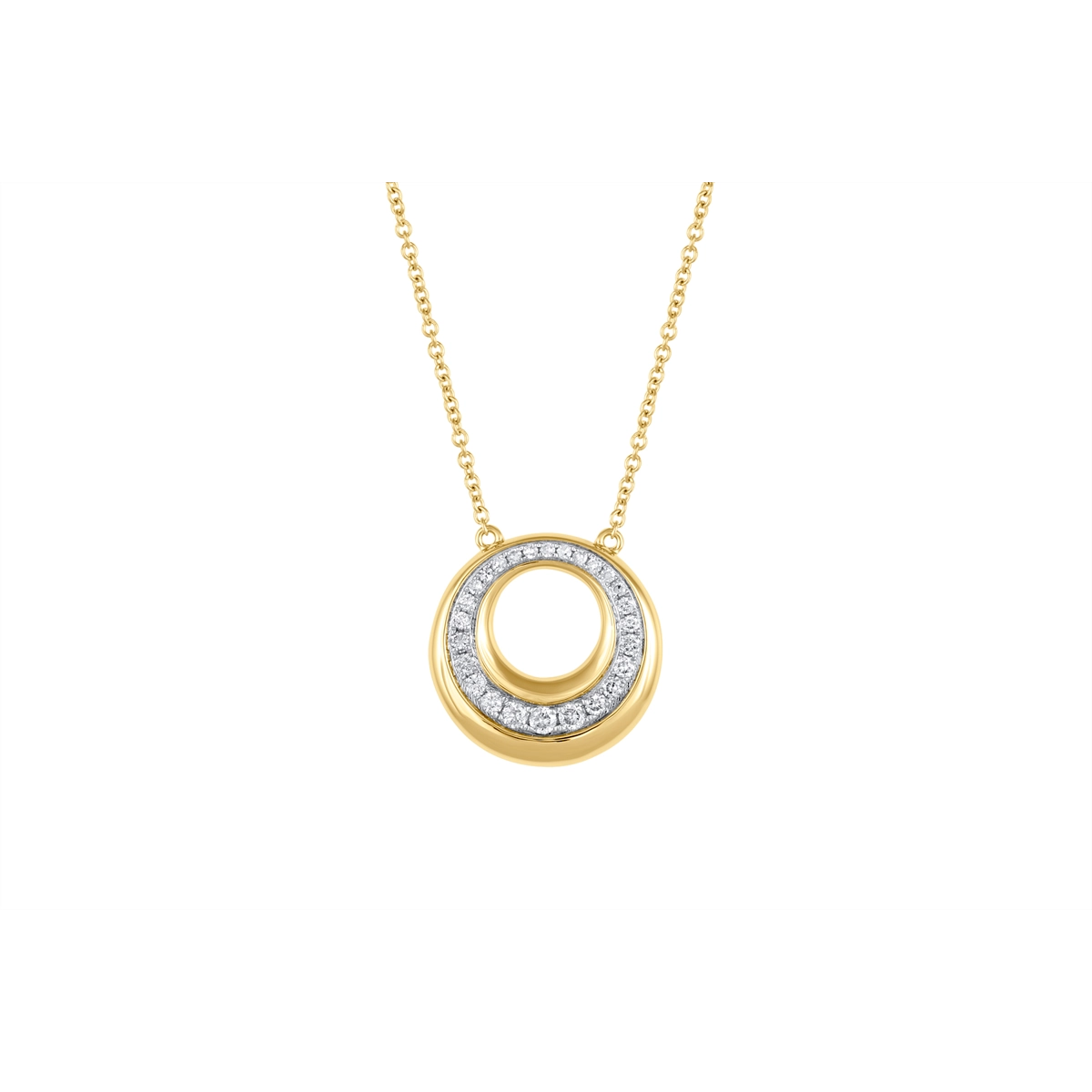 Necklaces Necklaces in Mixed Metals containing Diamond 462924