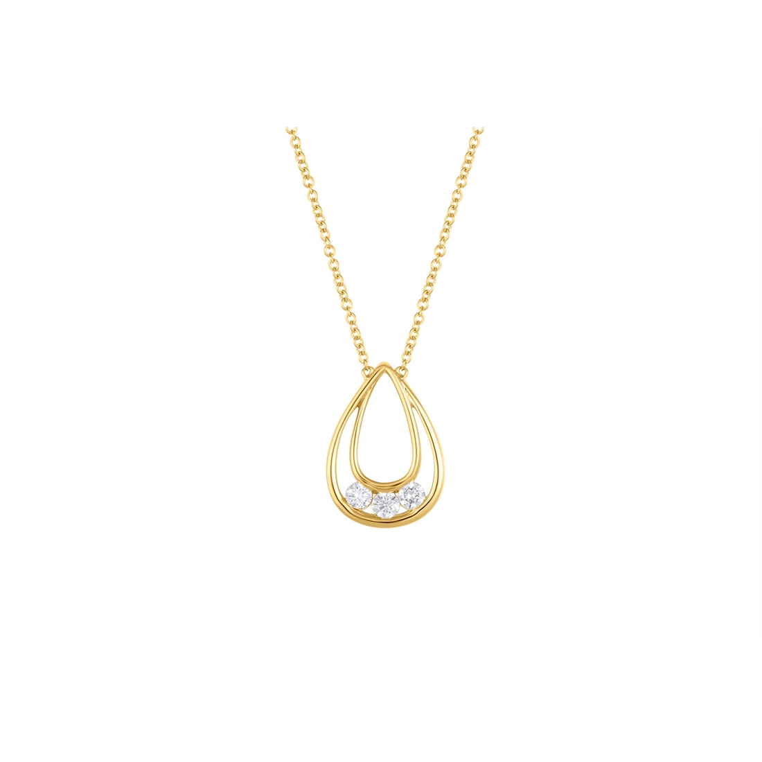 Necklaces Necklaces in Yellow Gold containing Diamond 462926