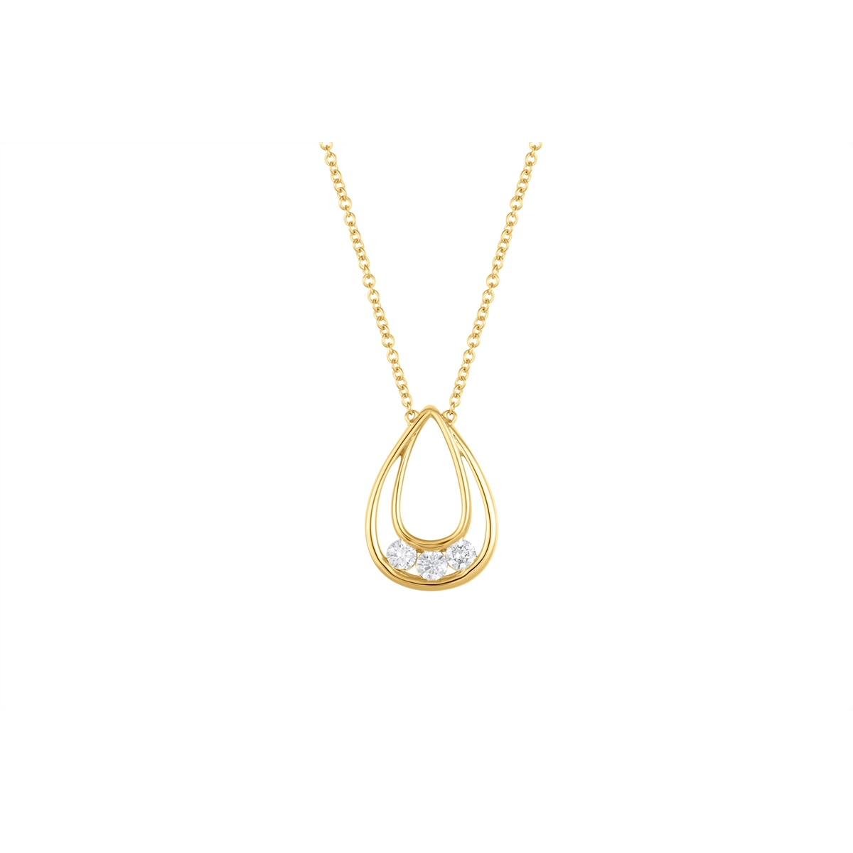 Necklaces Necklaces in Yellow Gold containing Diamond 462926