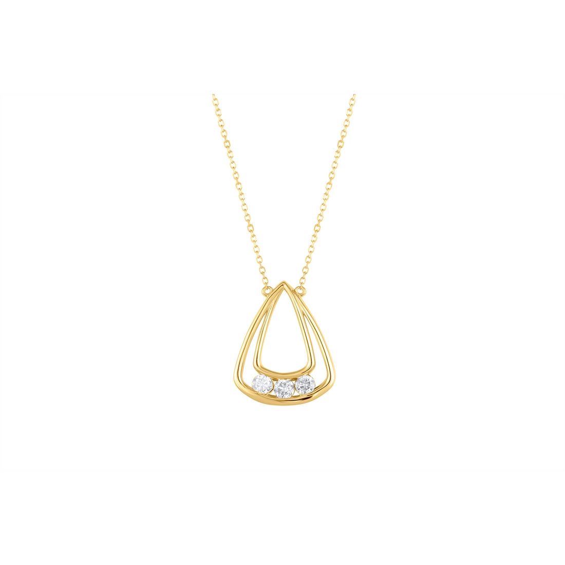 Necklaces Necklaces in Yellow Gold containing Diamond 462927