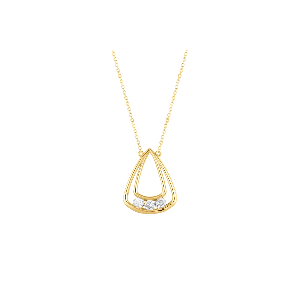 Necklaces Necklaces in Yellow Gold containing Diamond 462927