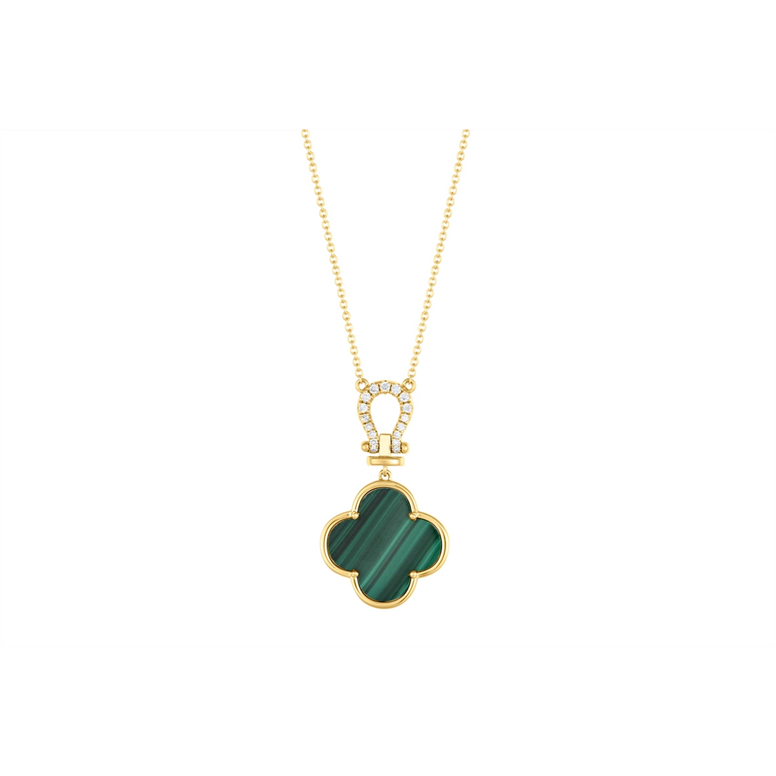Necklaces Necklaces in Yellow Gold containing Other, Multi-gemstone, Diamond 462935