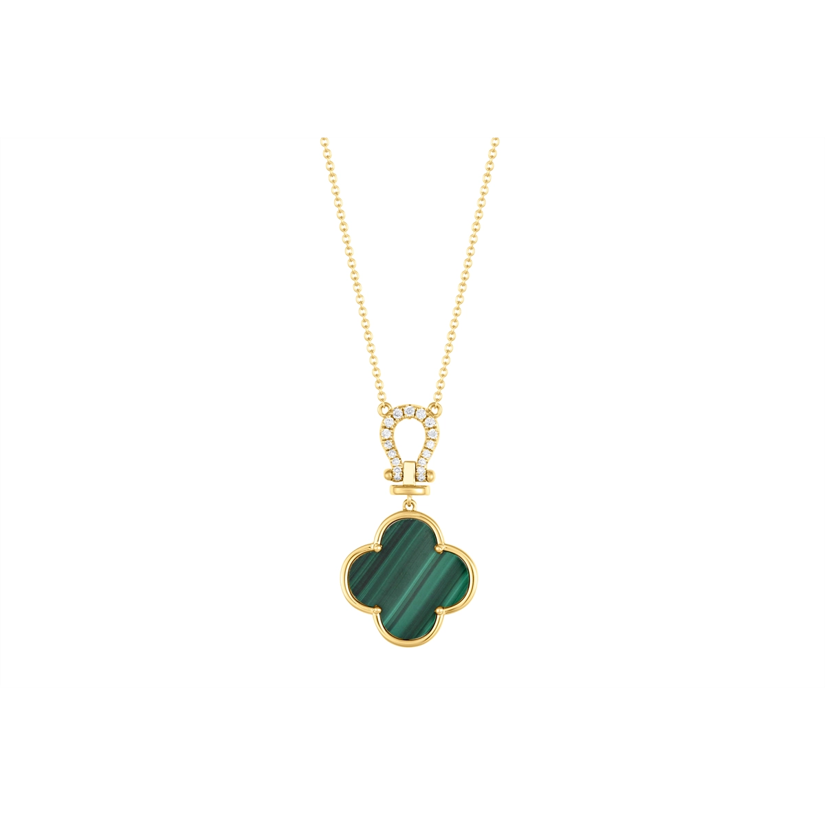 Necklaces Necklaces in Yellow Gold containing Other, Multi-gemstone, Diamond 462935