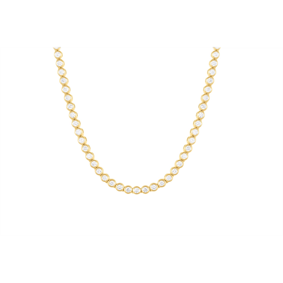 Necklaces Necklaces in Yellow Gold containing Diamond 462946