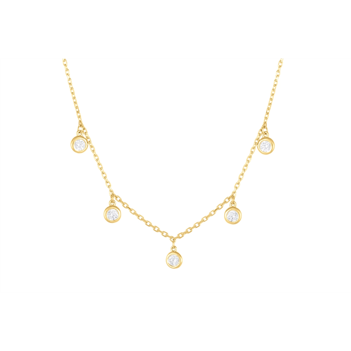 Necklaces Necklaces in Yellow Gold containing Diamond 462950