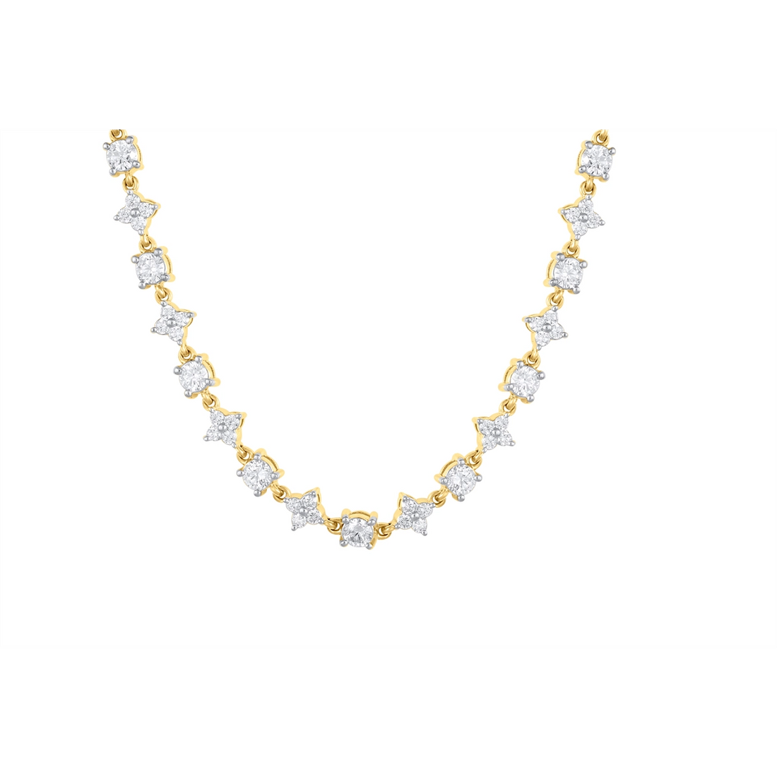 Necklaces Necklaces in Yellow Gold containing Diamond 462951