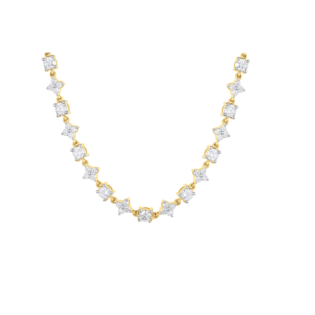 Necklaces Necklaces in Yellow Gold containing Diamond 462951