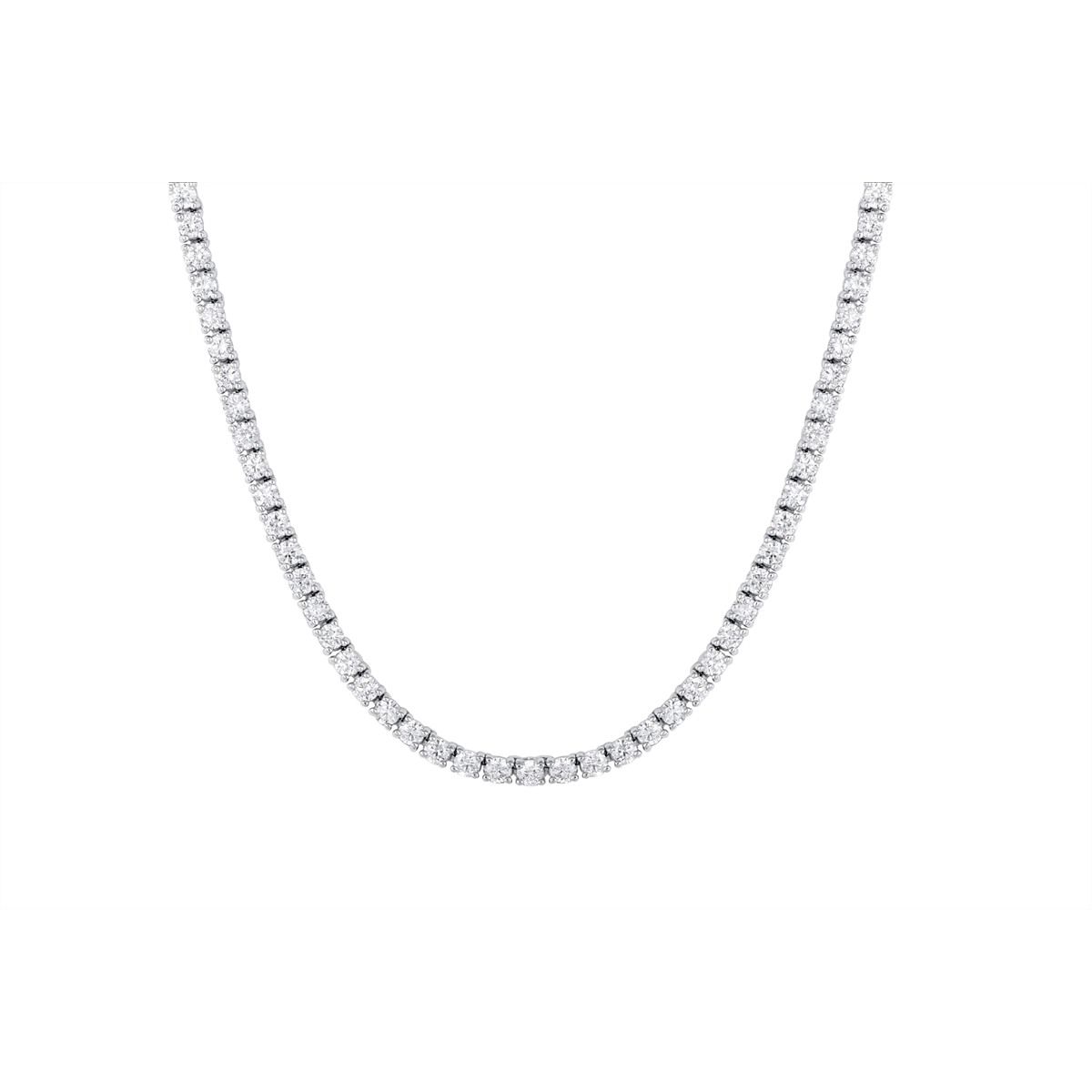 Necklaces Necklaces in White Gold containing Diamond 462955