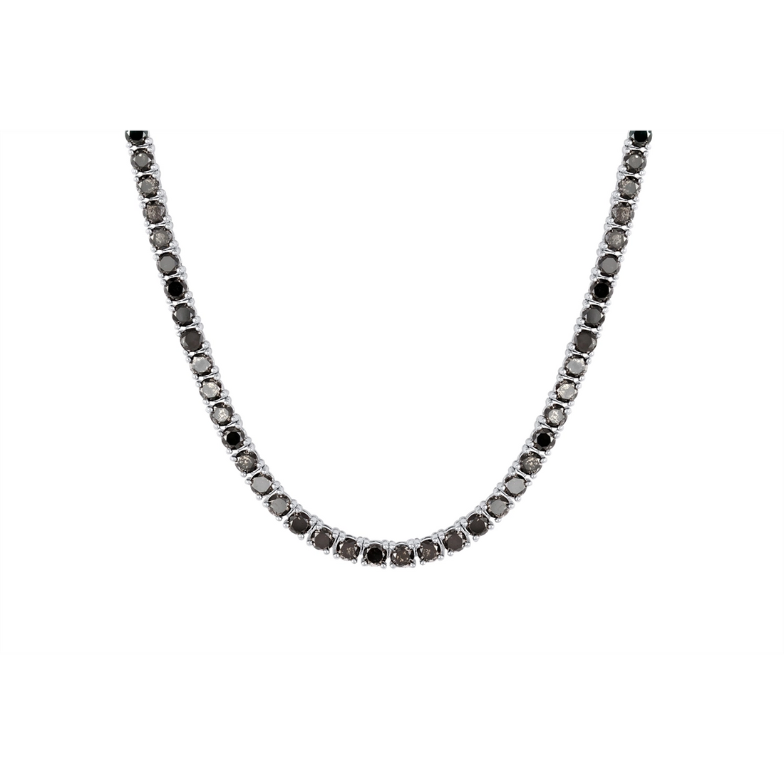 Necklaces Necklaces in White Gold containing Black diamond 462956