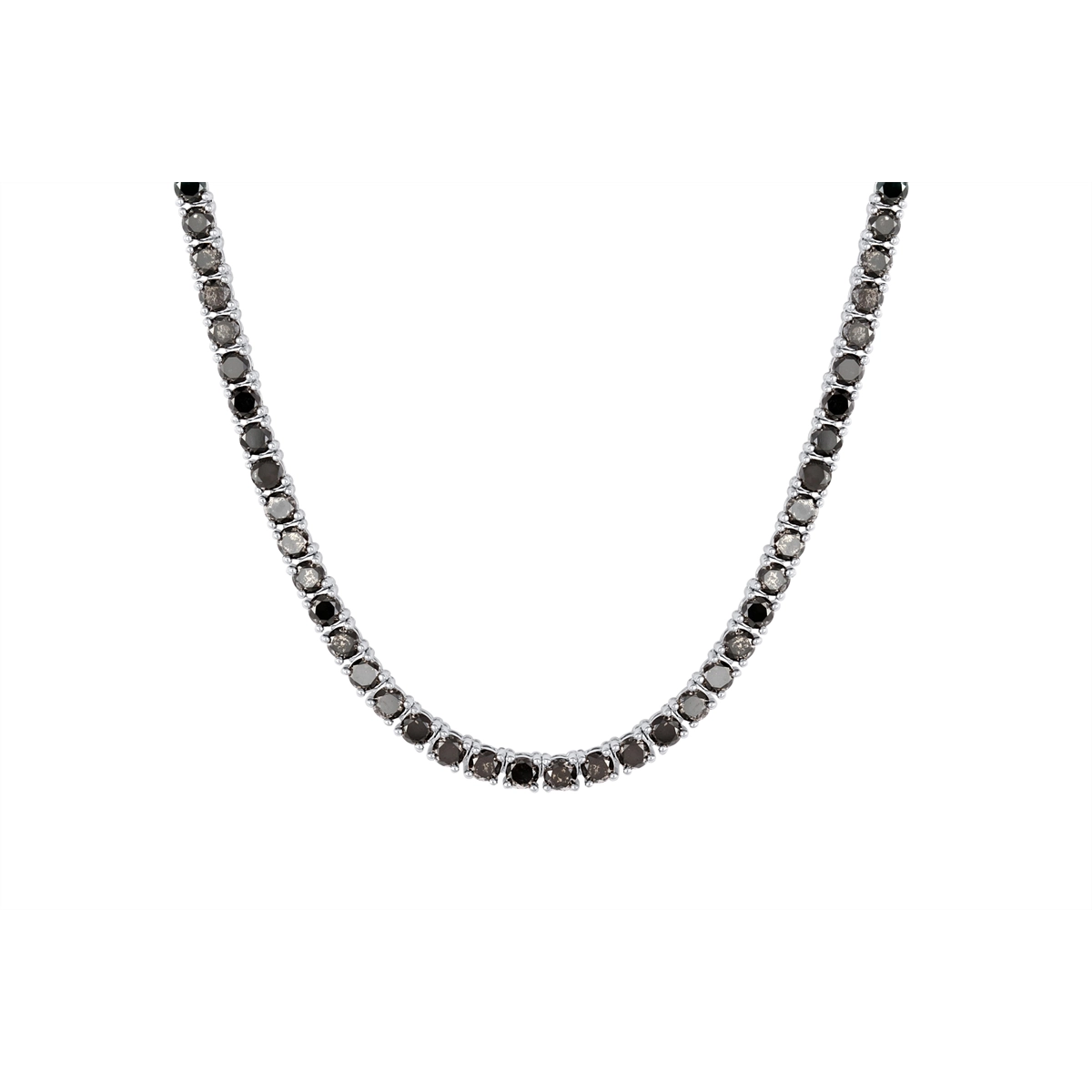 Necklaces Necklaces in White Gold containing Black diamond 462956