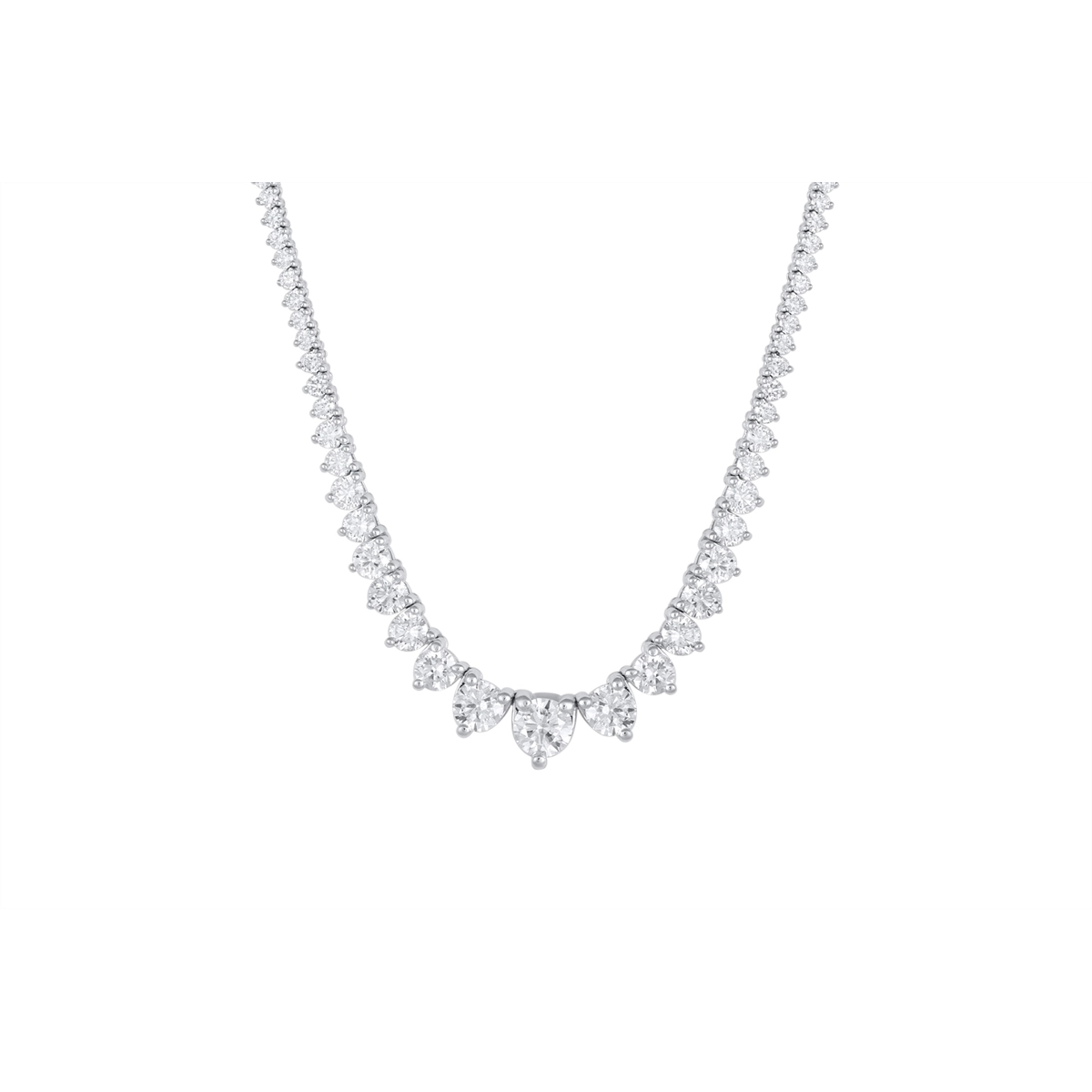 Necklaces Necklaces in White Gold containing Diamond 462959
