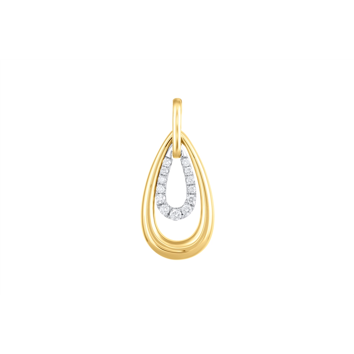 Pendants Pendants in Mixed Metals containing Diamond 462972