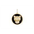 Pendants Pendants in Yellow Gold containing Black onyx, Other, Multi-gemstone, Diamond 462974