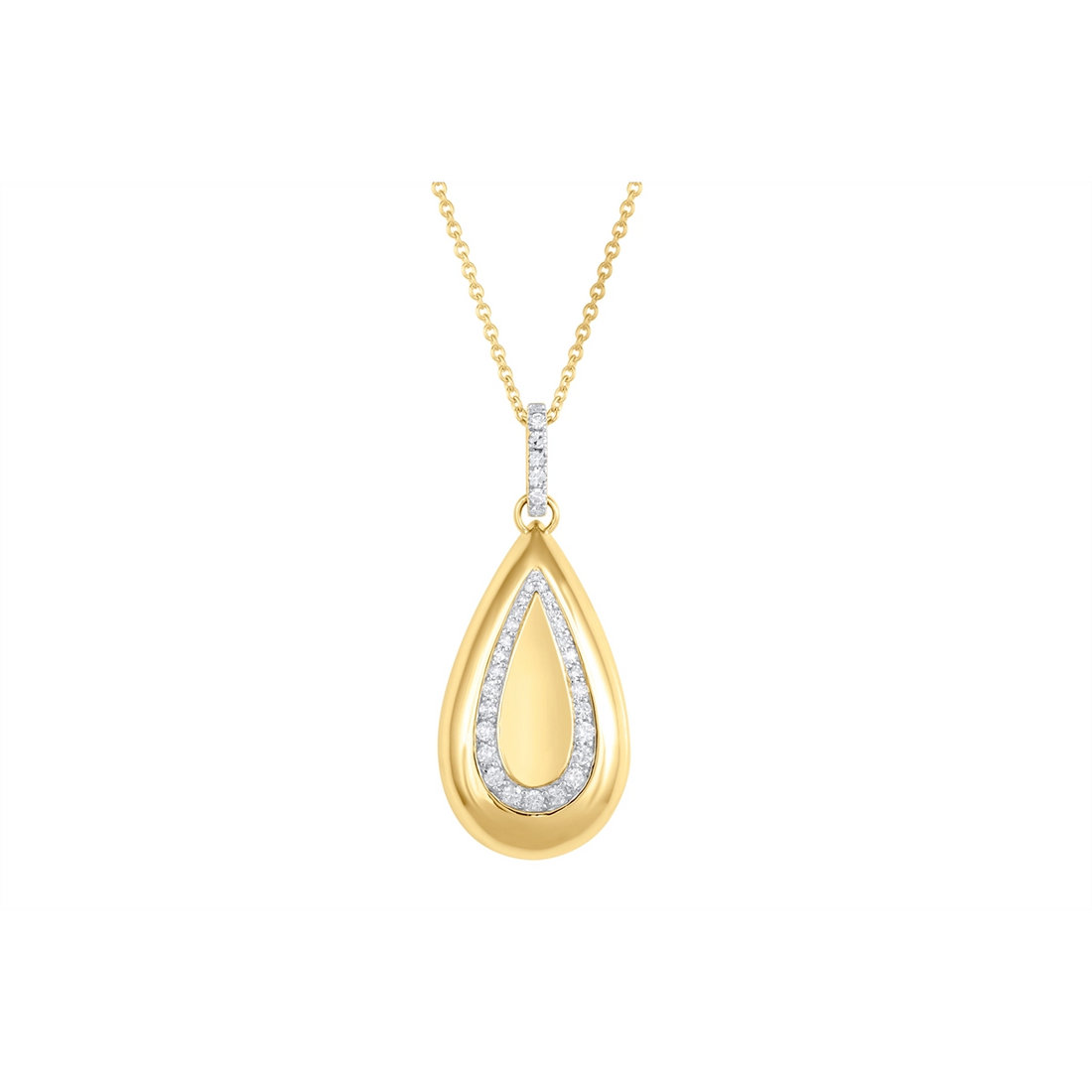 Necklaces Necklaces in Mixed Metals containing Diamond 462978