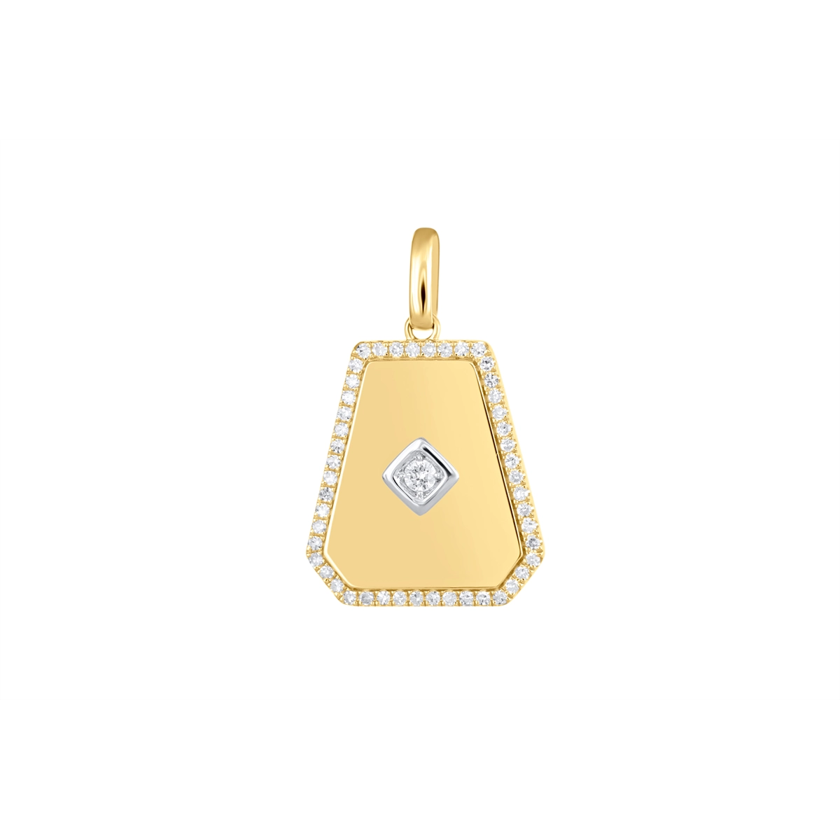 Pendants Pendants in Mixed Metals containing Diamond 462982