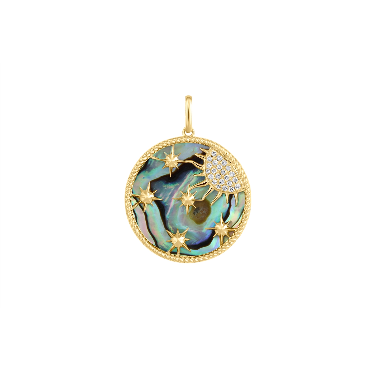 Pendants Pendants in Yellow Gold containing Other, Diamond 462986