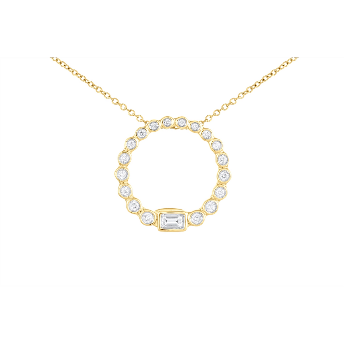Pendants Pendants in Yellow Gold containing Diamond 462990