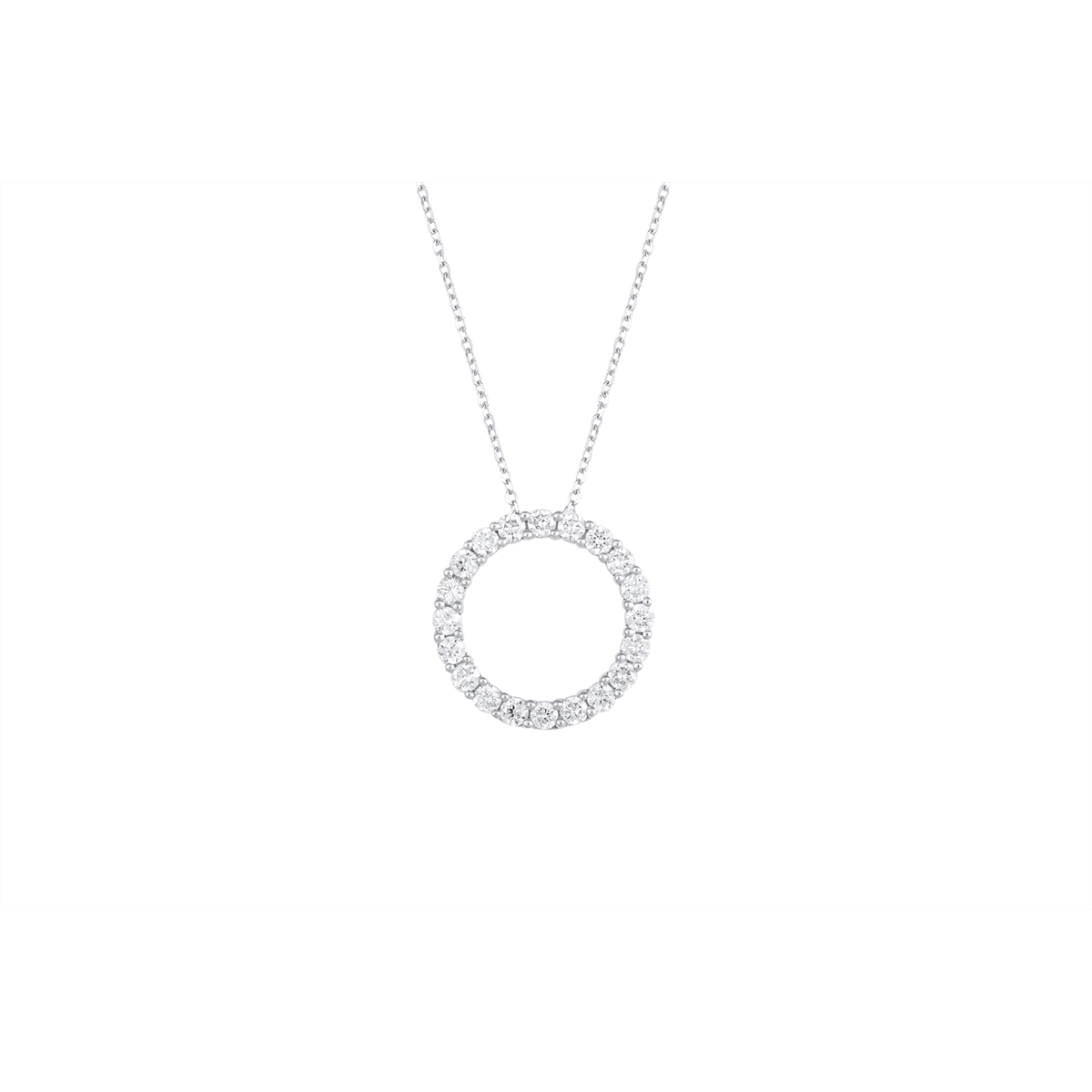 Necklaces Necklaces in White Gold containing Diamond 462994