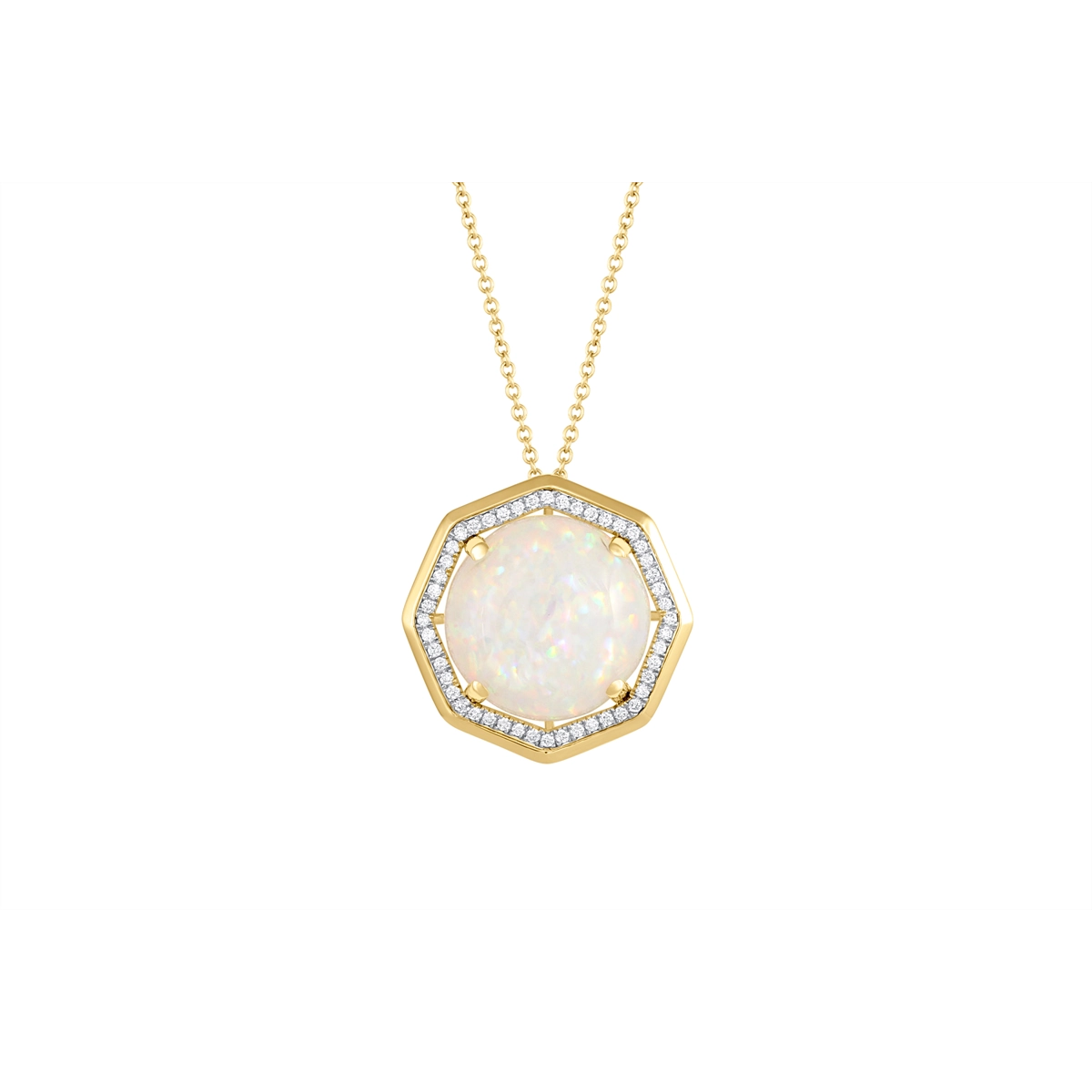 Necklaces Necklaces in Mixed Metals containing Opal, Multi-gemstone, Diamond 462997