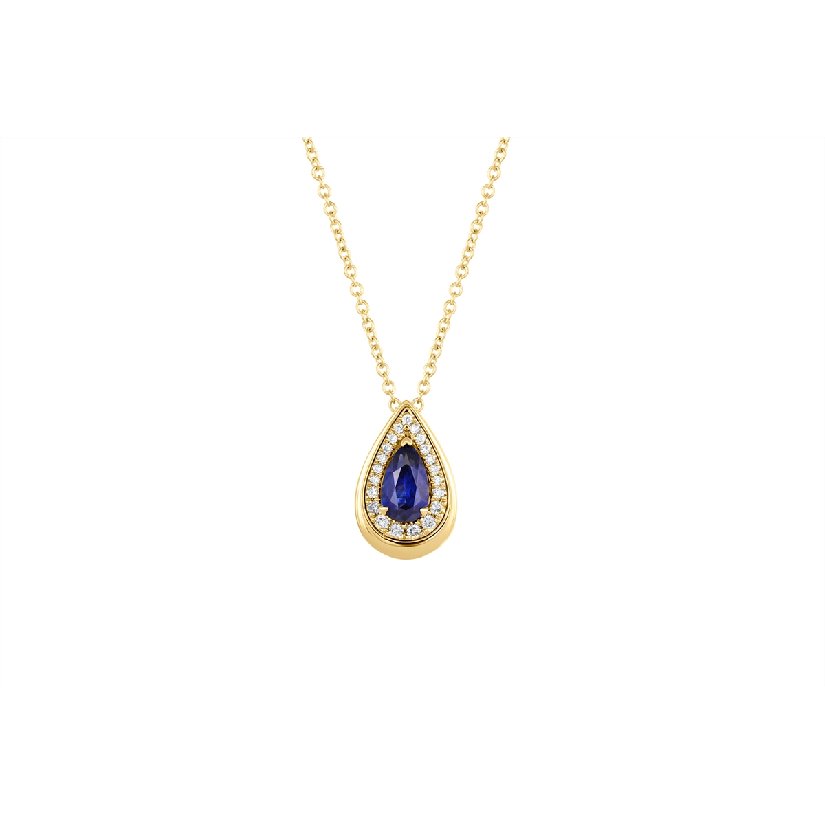 Necklaces Necklaces in Mixed Metals containing Multi-gemstone, Diamond, Sapphire 462999