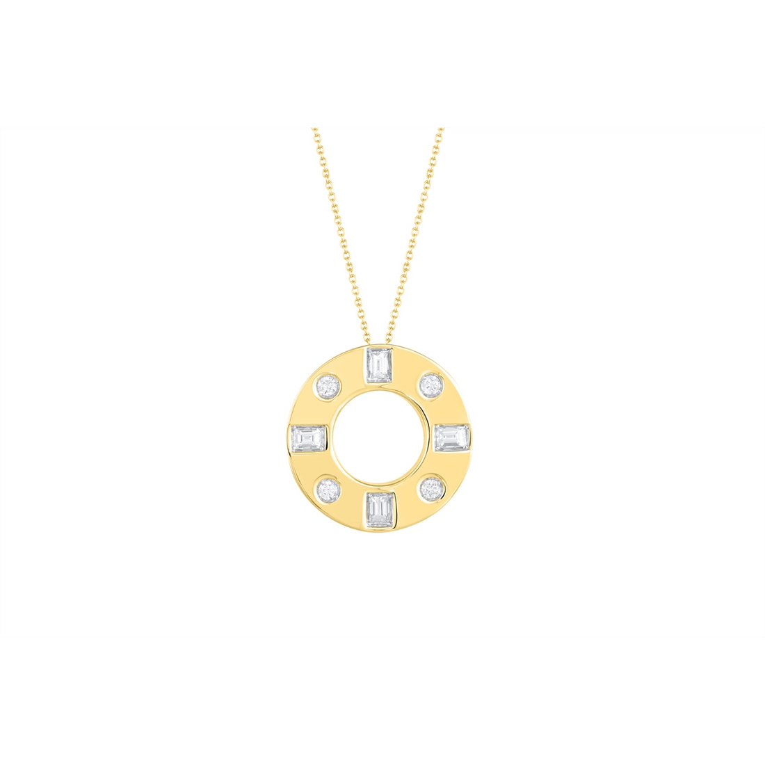 Necklaces Necklaces in Yellow Gold containing Diamond 463001