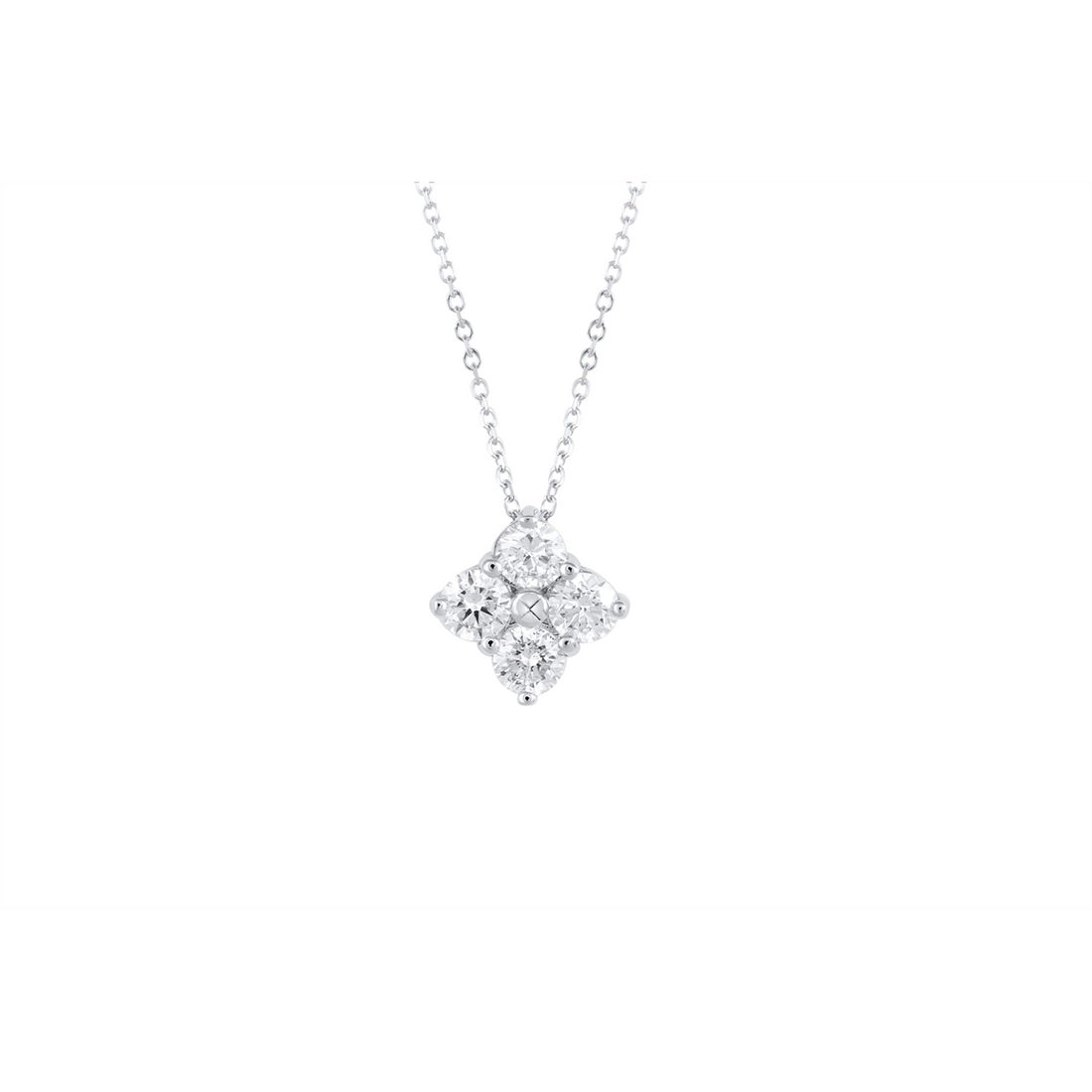Necklaces Necklaces in Platinum/Palladium containing Diamond 463005