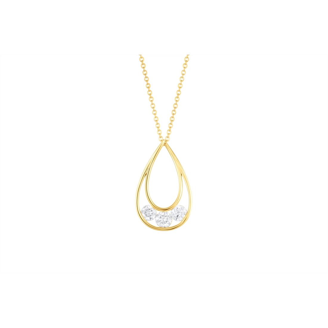 Necklaces Necklaces in Yellow Gold containing Diamond 463008