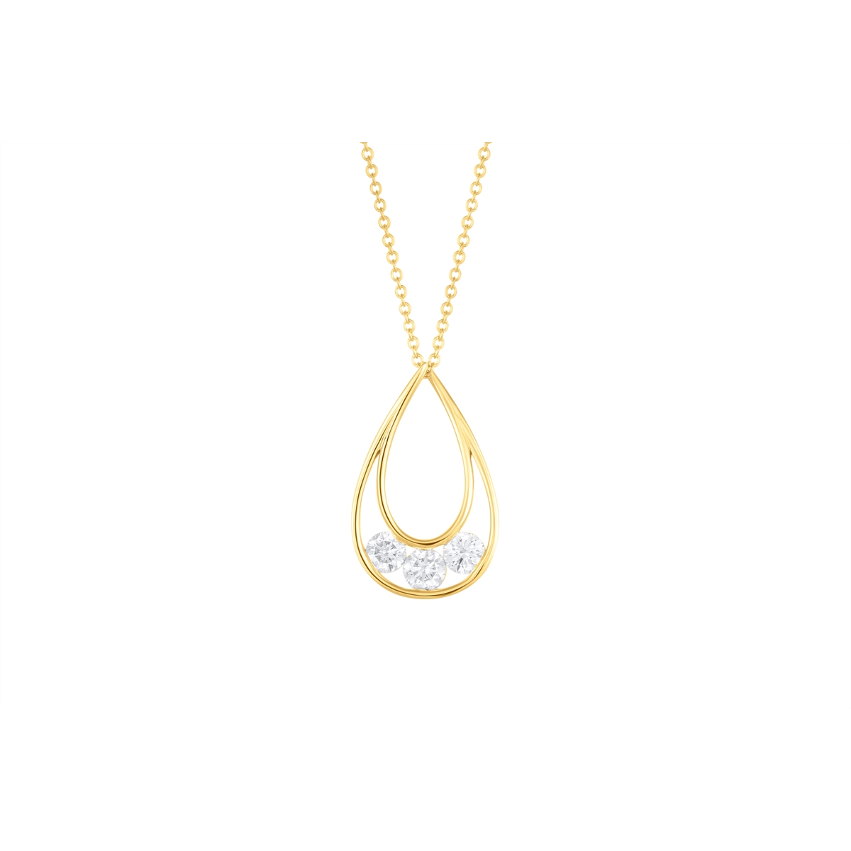 Necklaces Necklaces in Yellow Gold containing Diamond 463008