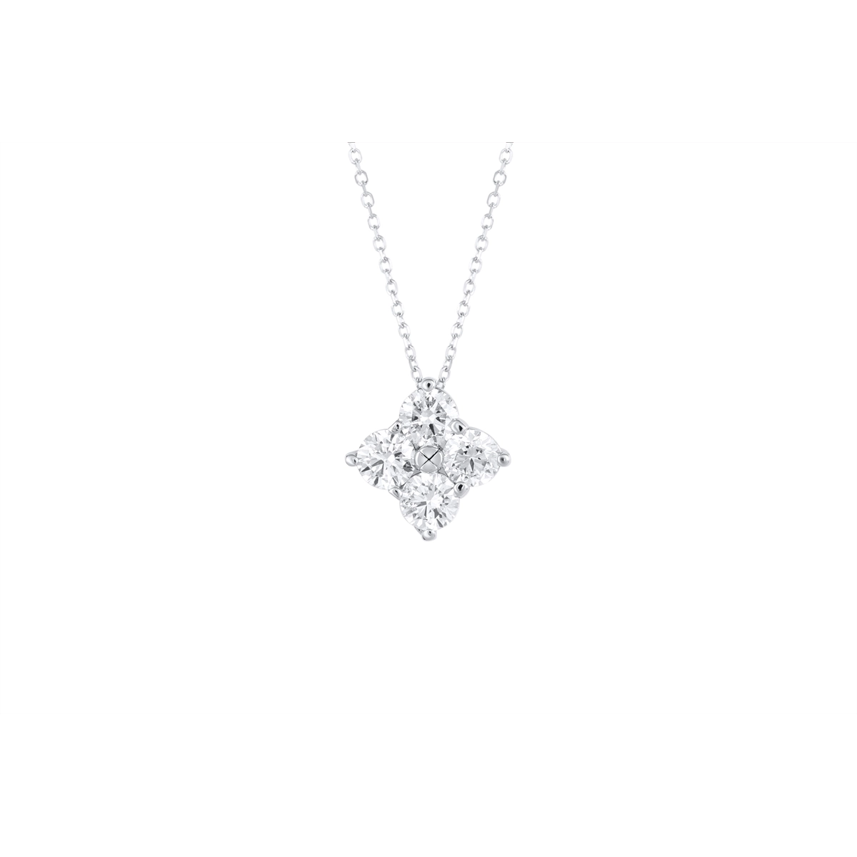 Necklaces Necklaces in Platinum/Palladium containing Diamond 463016
