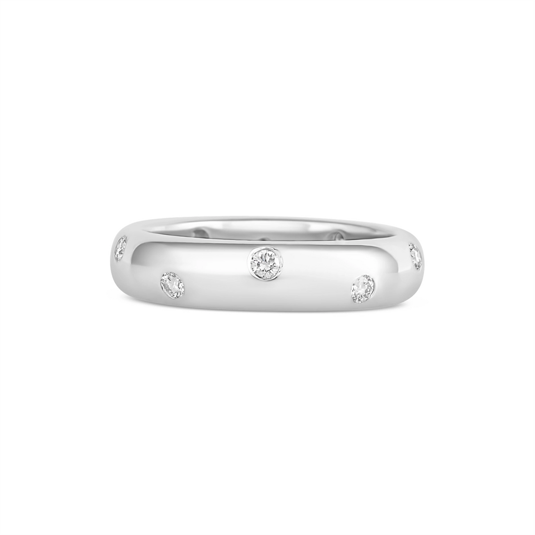 Tiffany & Co. Wedding Rings in Platinum/Palladium containing Diamond 463041