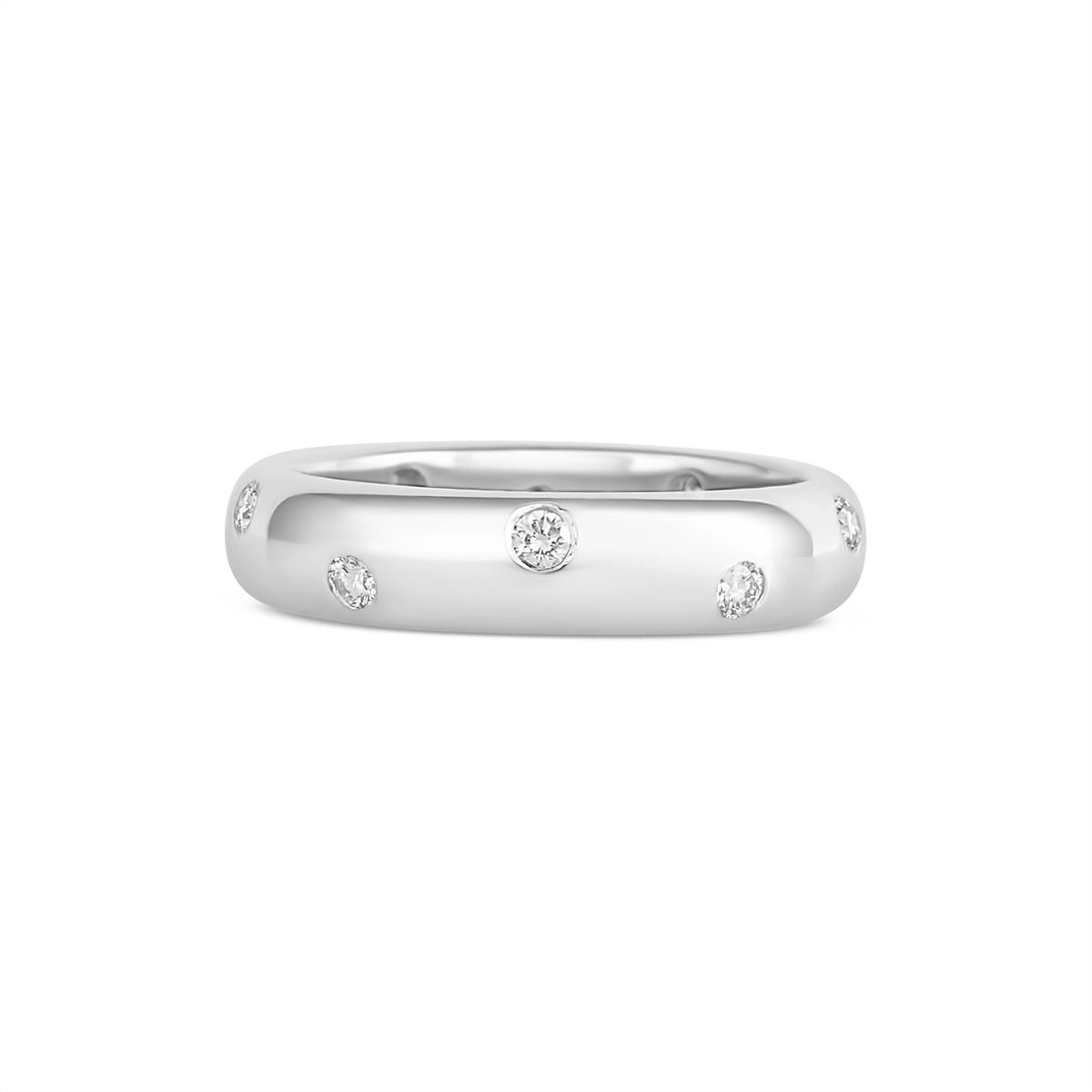 Tiffany & Co. Wedding Rings in Platinum/Palladium containing Diamond 463041