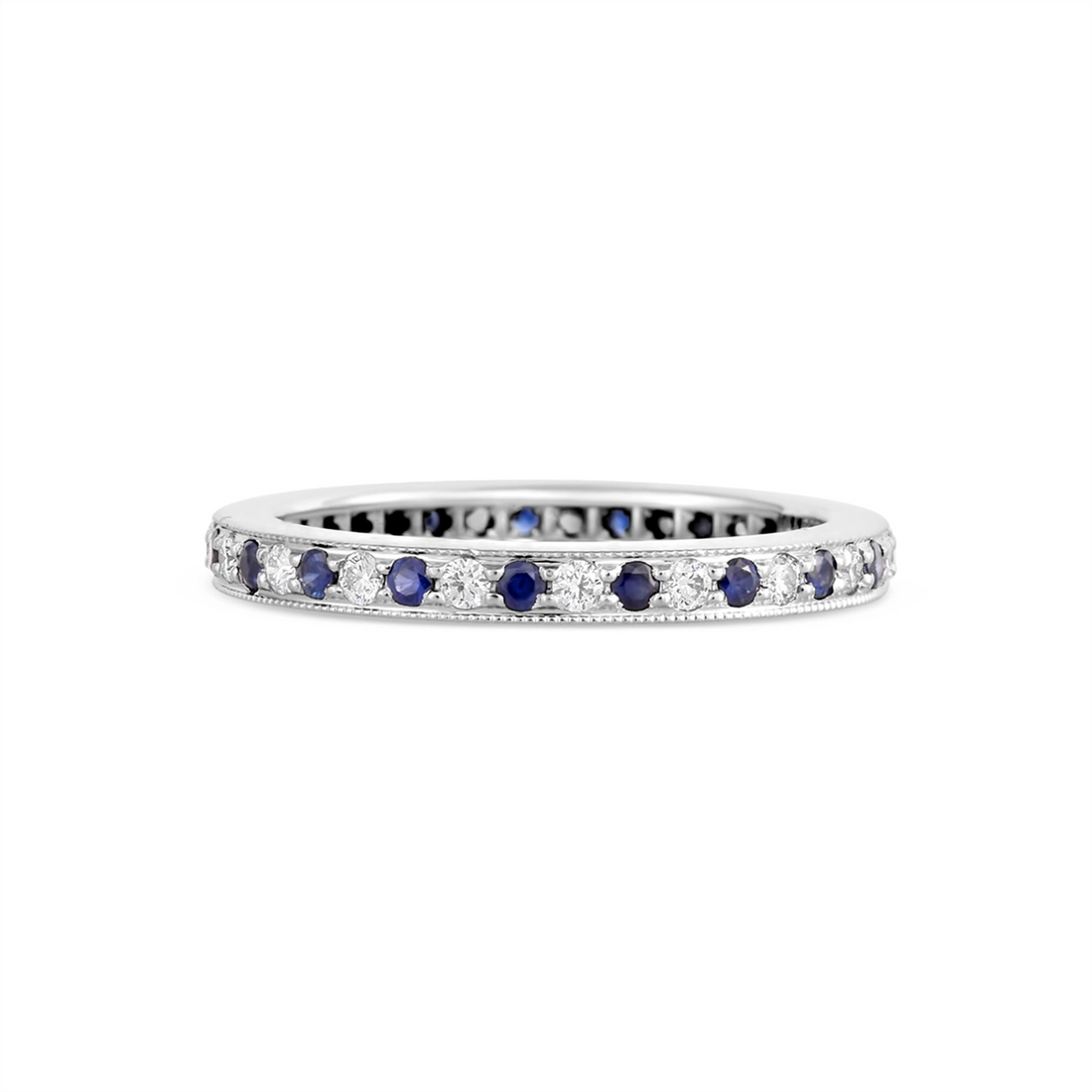 Tiffany & Co. Engagement Rings in Platinum/Palladium containing Multi-gemstone, Diamond, Sapphire 463042