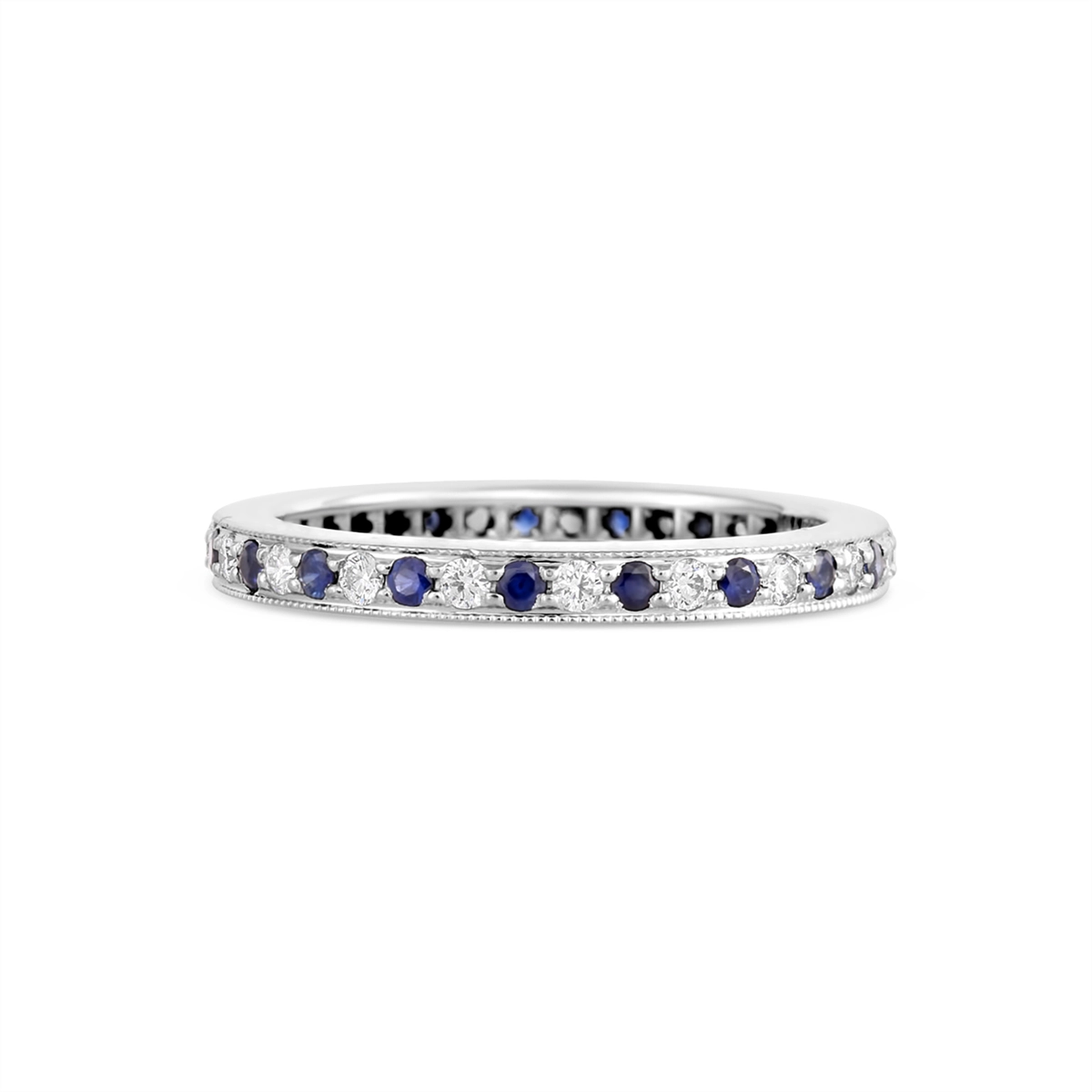 Tiffany & Co. Engagement Rings in Platinum/Palladium containing Multi-gemstone, Diamond, Sapphire 463042