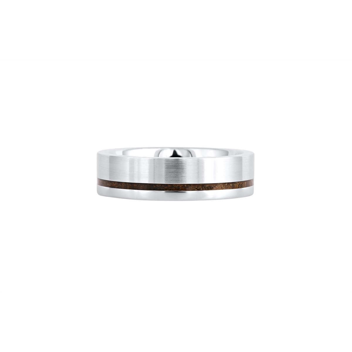 Mens Bands Wedding Rings in Alternative Metals CC6F11OC-MOSAID