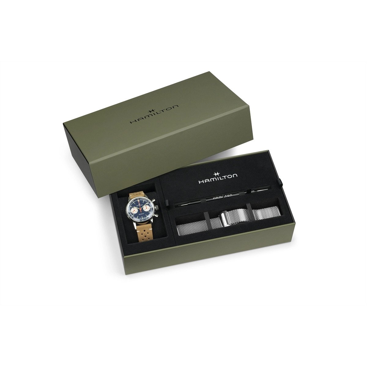 Hamilton watch in Alternative Metals H38429541