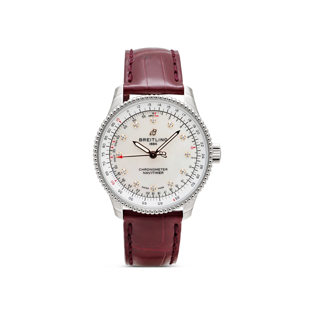 Breitling Preowned watch in Alternative Metals A17395