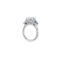 Other Engagement Rings in Platinum/Palladium containing Multi-gemstone, Diamond, Sapphire 463179