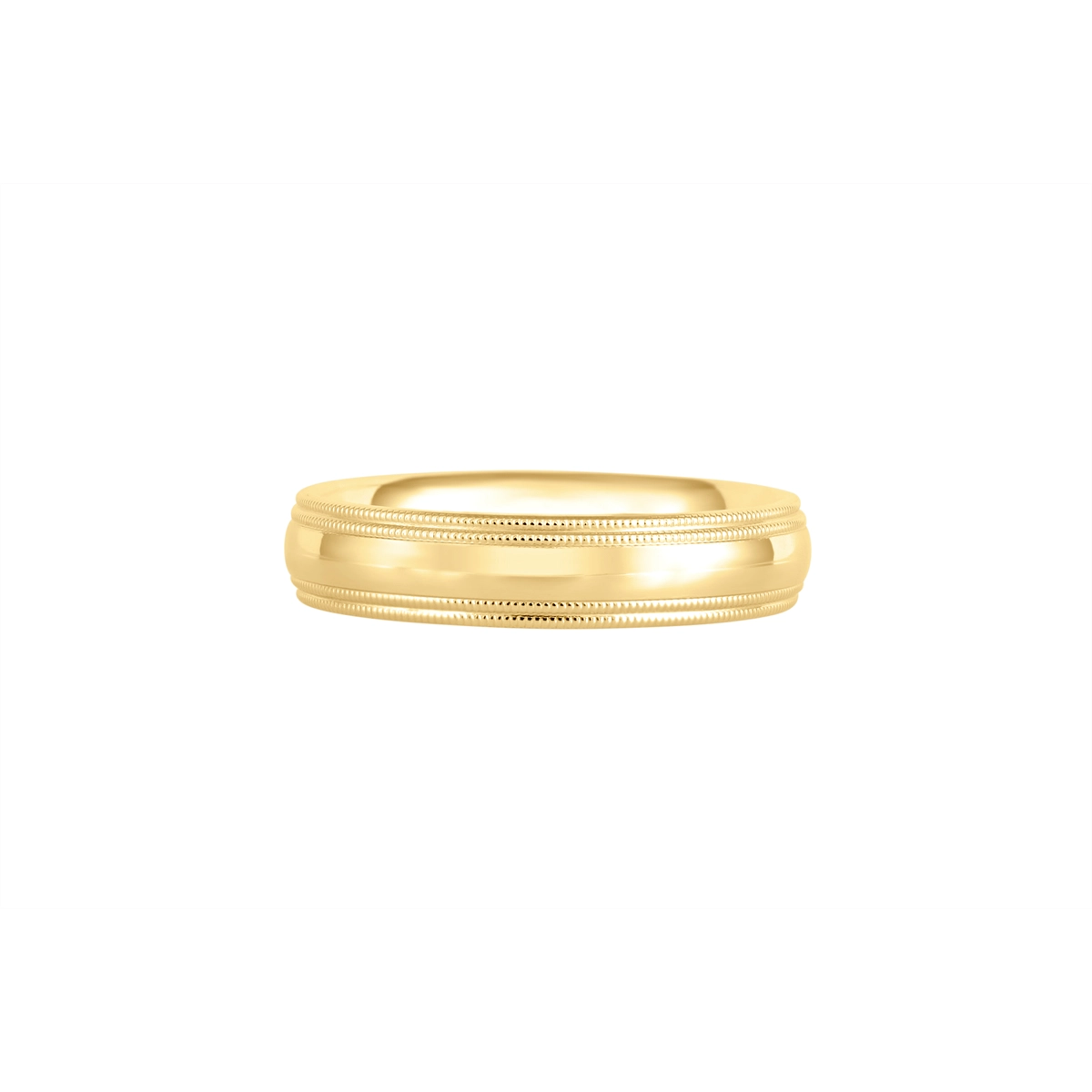 Mens Bands Wedding Rings in Yellow Gold DMGR10:2185:P:HP