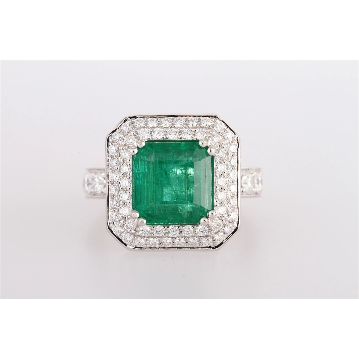 Rings Rings in White Gold containing Multi-gemstone, Diamond, Emerald 463254