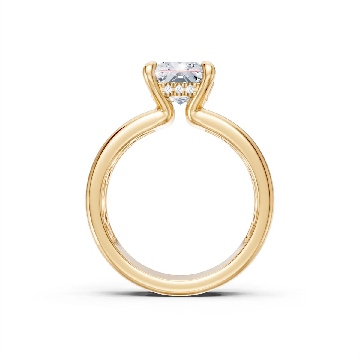 Engagement Collections Engagement Rings in Yellow Gold containing Diamond 463274