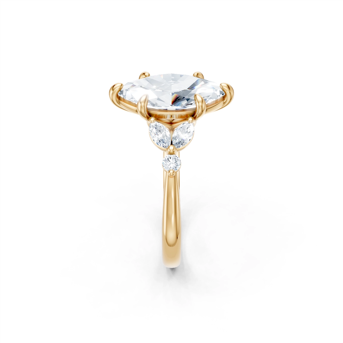 Engagement Collections Engagement Rings in Yellow Gold containing Diamond 463275